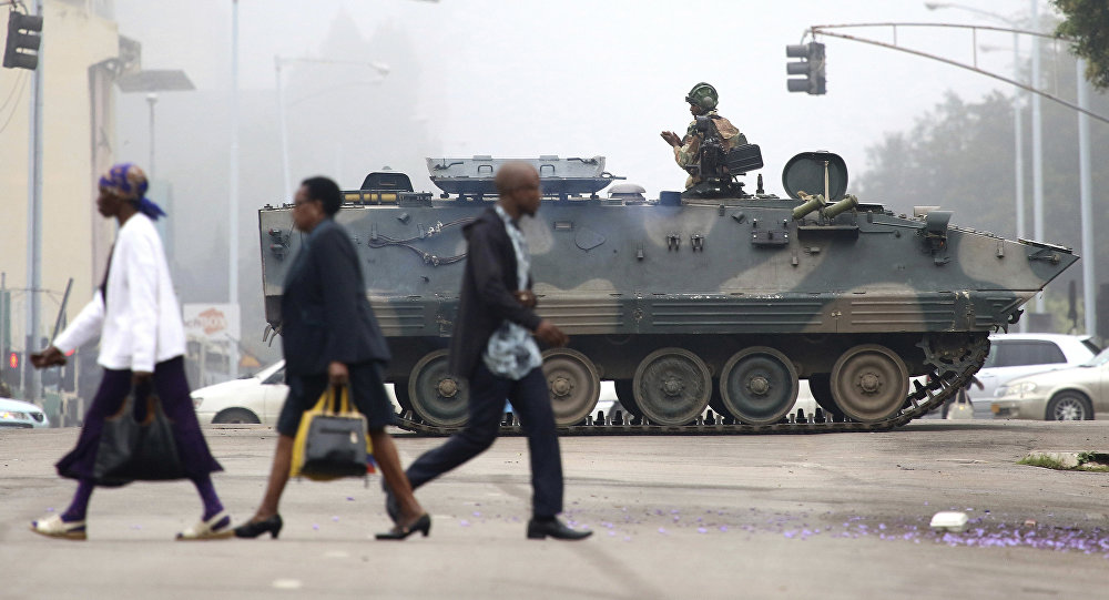 Zimbabwe in Military Control